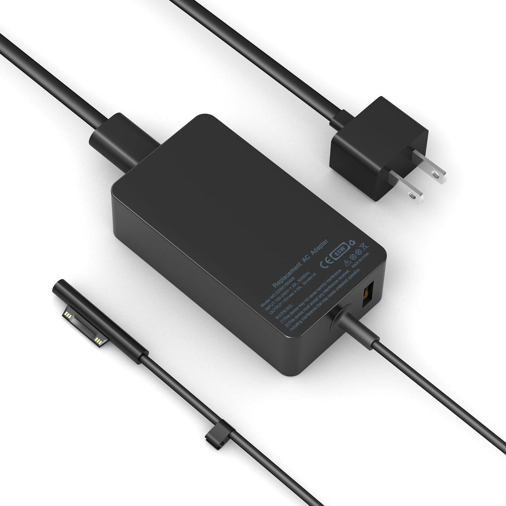 Andingker vista frontal con conector Surface, compatibilidad y robustez