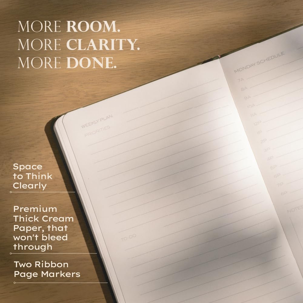 ANECDOTE closeup of daily layout highlighting priority and notes space
