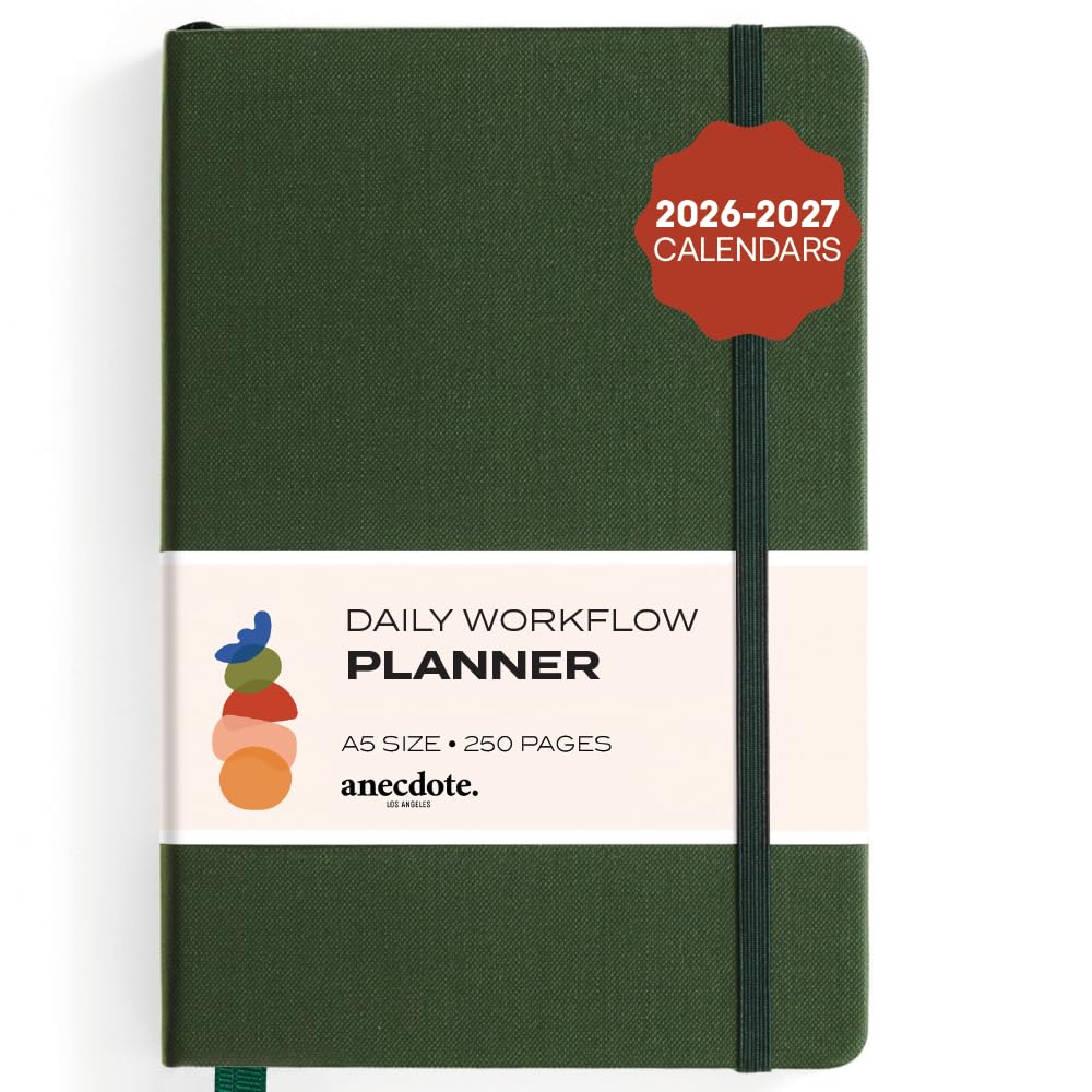 ANECDOTE hardcover front cover showing professional design and protection