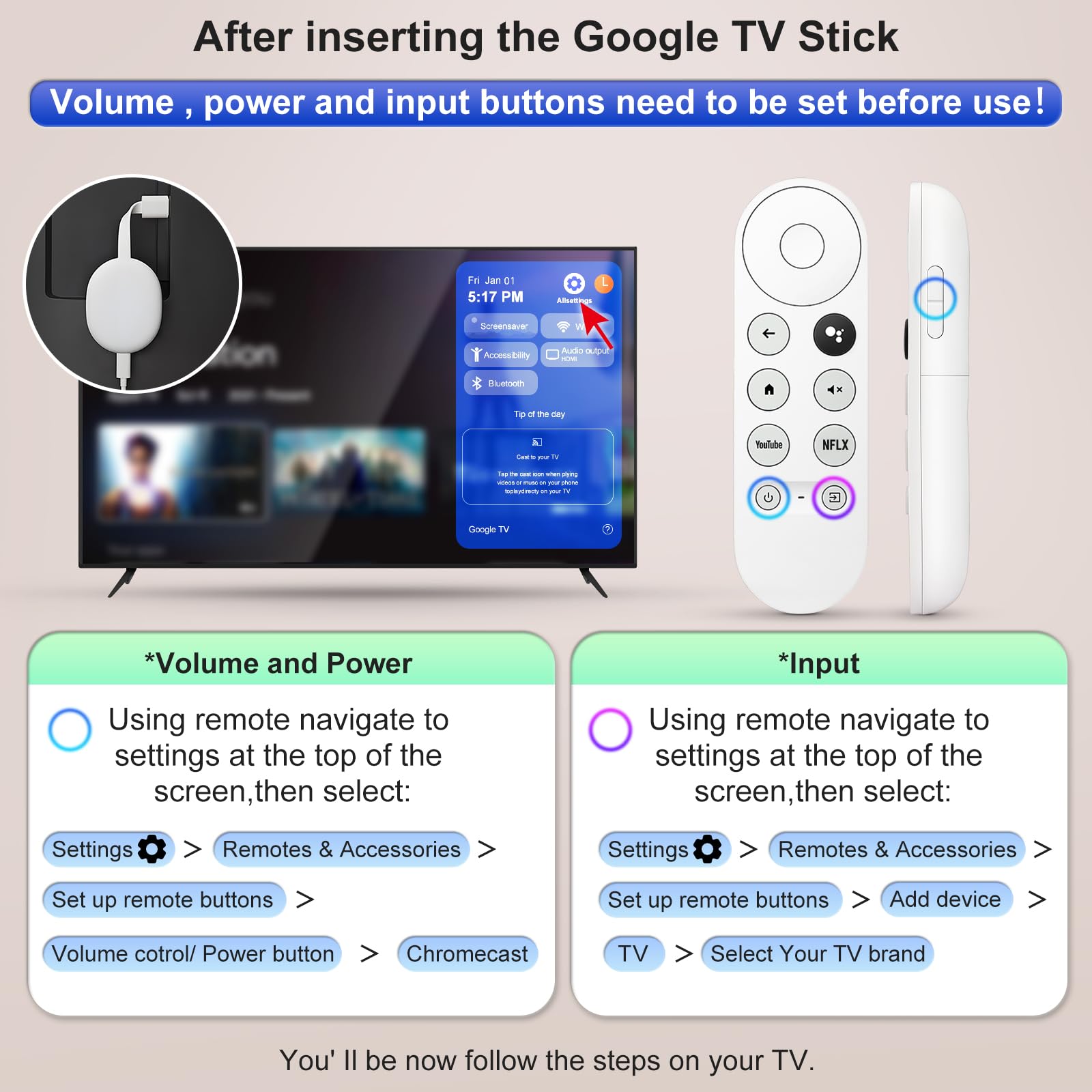 Angrox botones de acceso directo para servicios de streaming populares