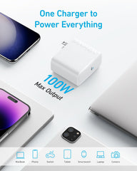 Anker 317 detalle del puerto USB-C resalta compatibilidad y velocidad