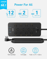 Primer plano del puerto USB-C 20W de Anker 351 para carga rápida segura