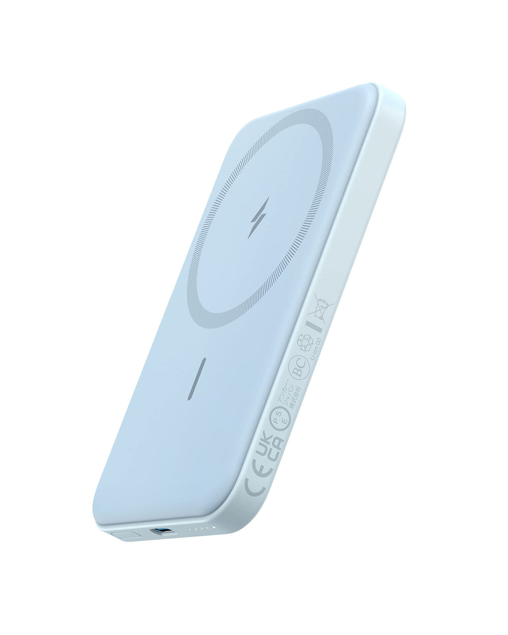 Anker 621 MagGo frontal mostrando portabilidad y diseño compacto