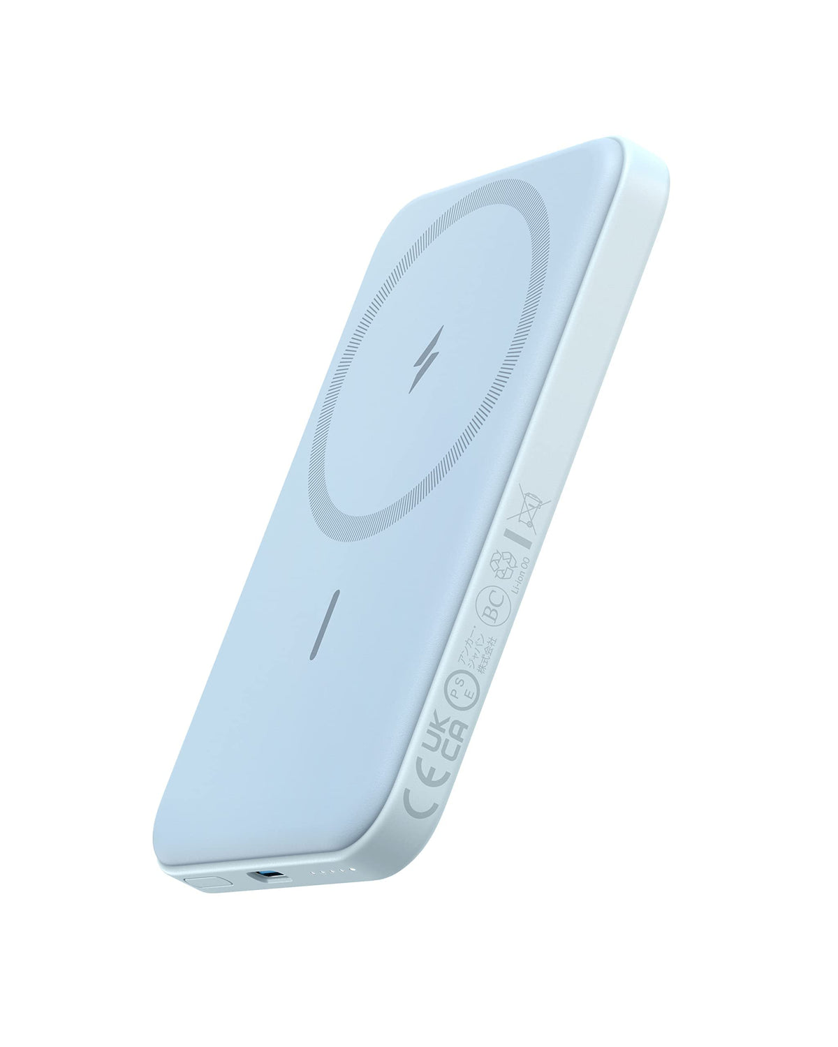 Anker 621 MagGo frontal mostrando portabilidad y diseño compacto
