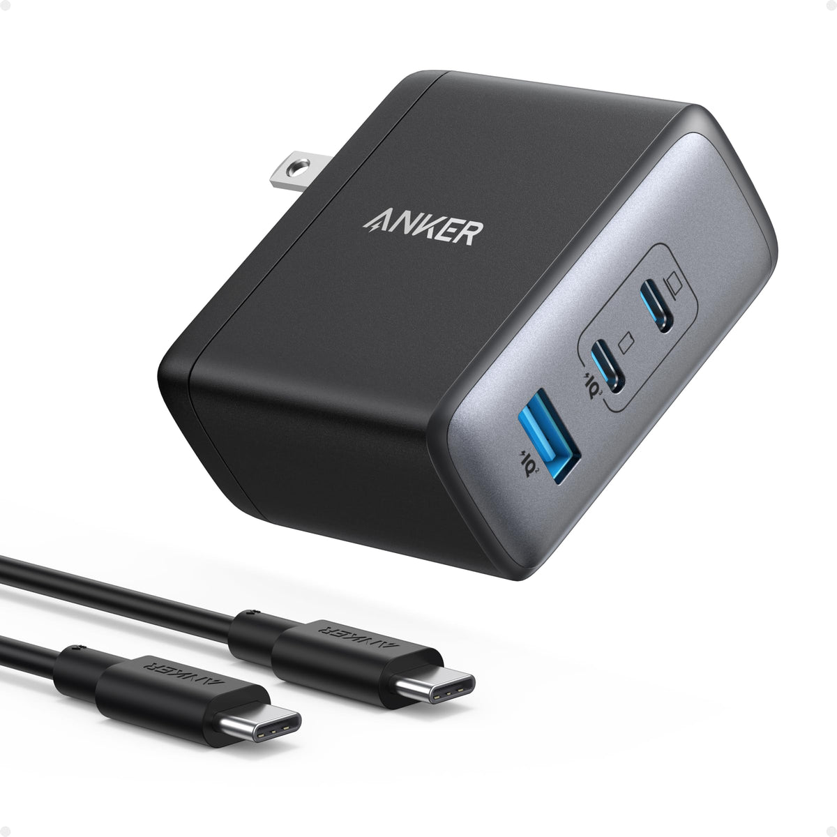 Anker cargador Nano frontal mostrando diseño compacto y portabilidad