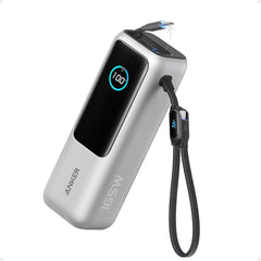 Anker vista frontal del power bank mostrando diseño y tamaño portátil