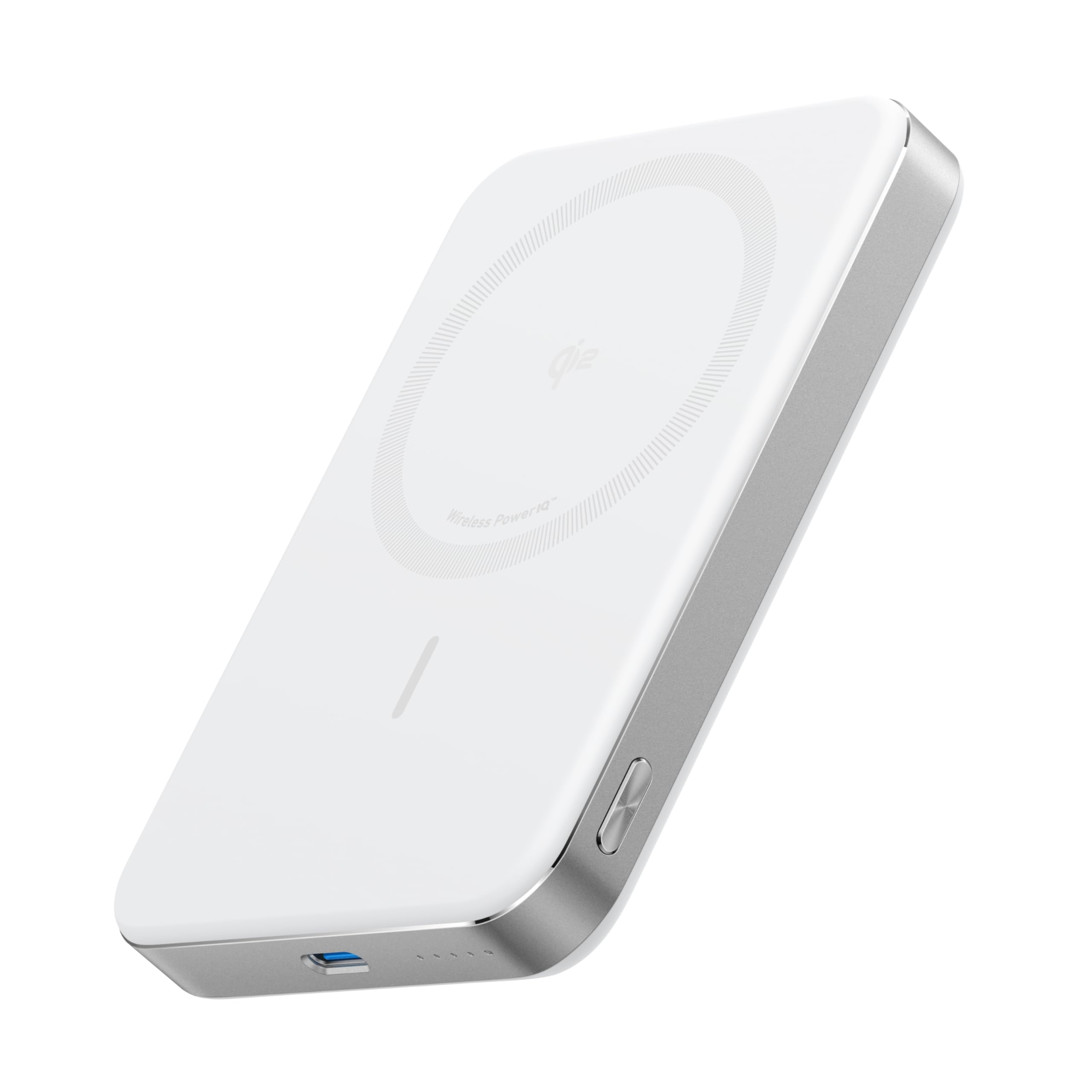 Anker MagGo vista frontal mostrando diseño compacto y elegante