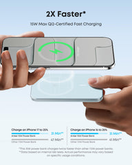 Anker Nano Magnetic puerto USB-C visible, carga rápida y recarga del banco