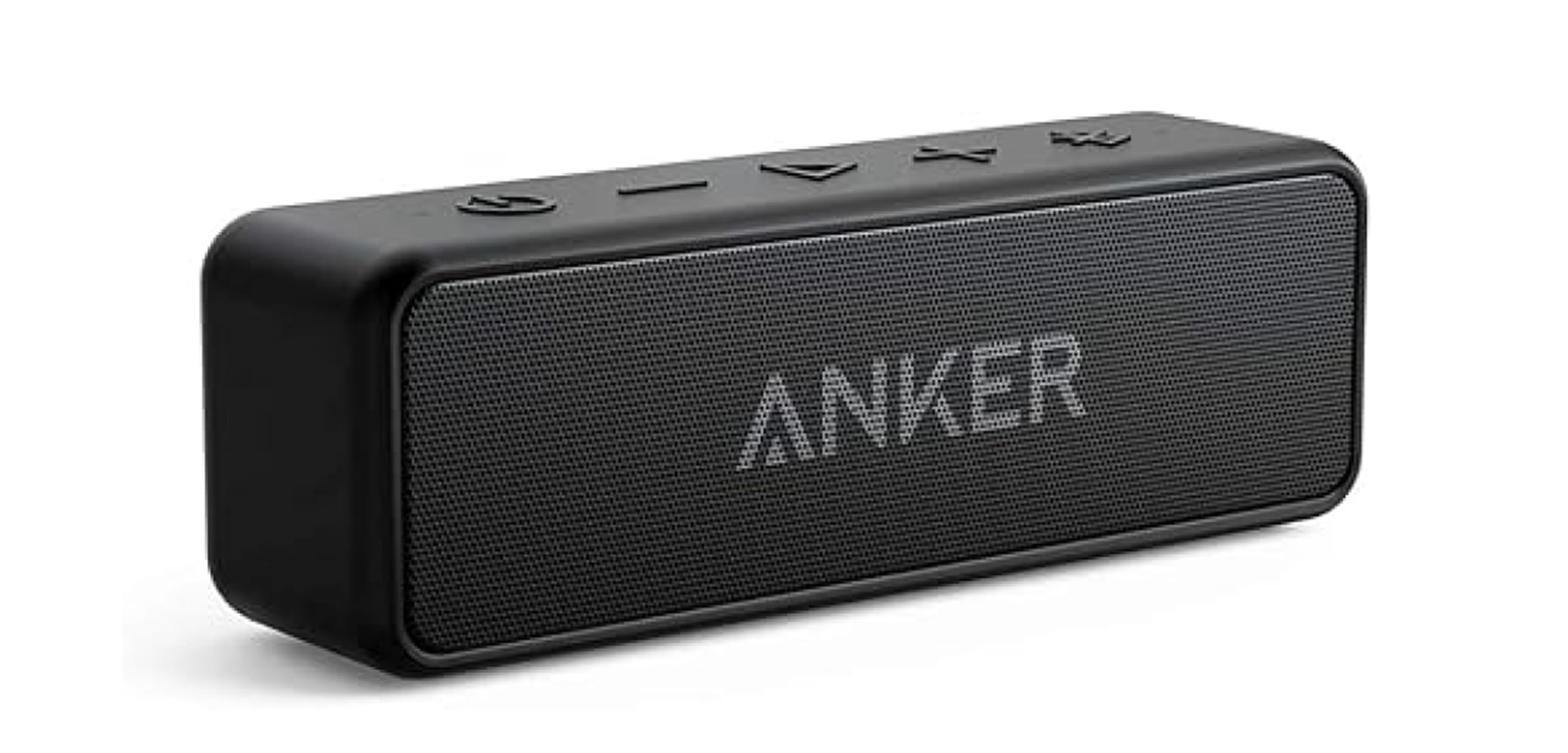 Anker Soundcore 2 vista frontal mostrando diseño compacto y fácil transporte