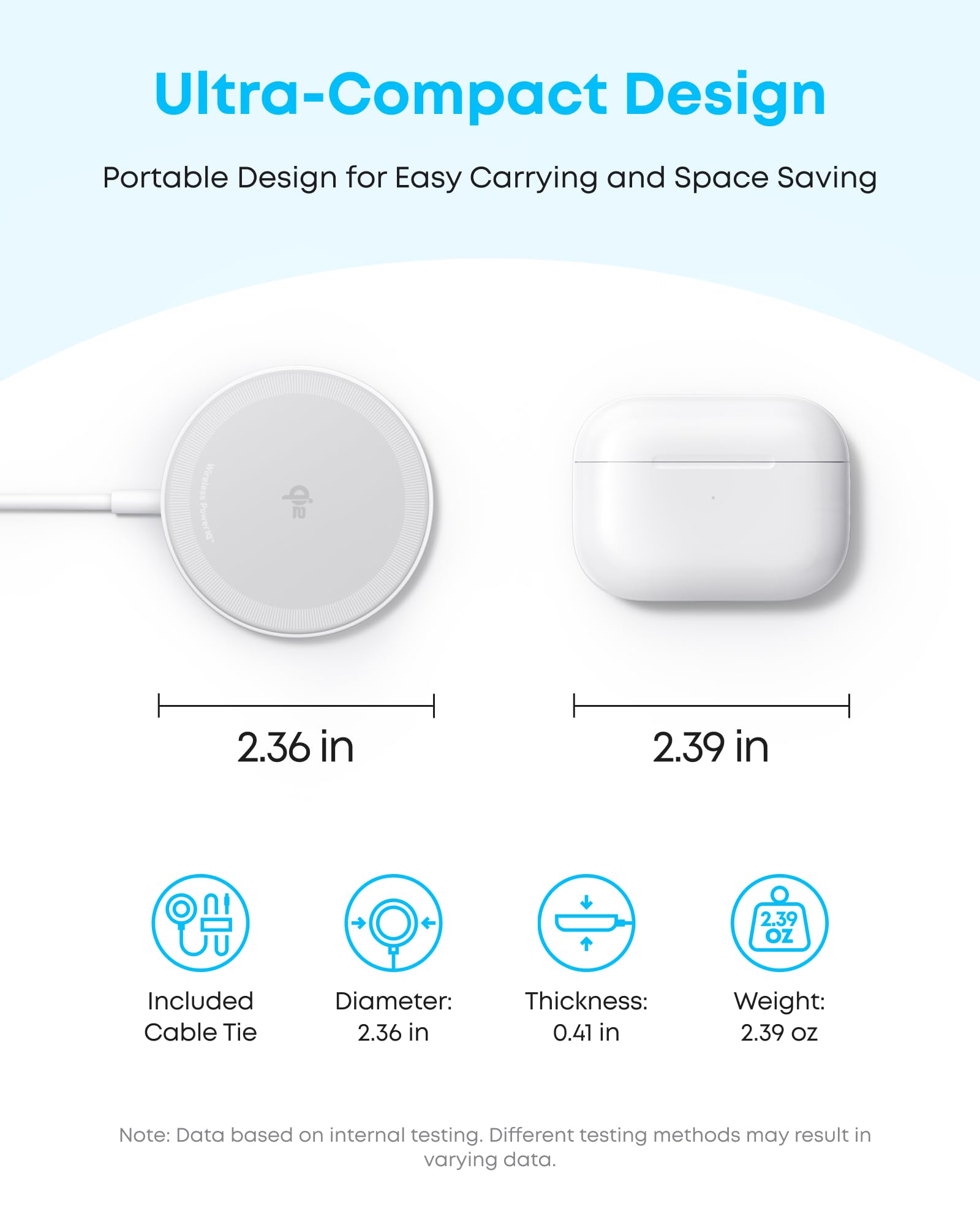 Anker Zolo etiqueta Qi2 y certificación mostrando compatibilidad segura