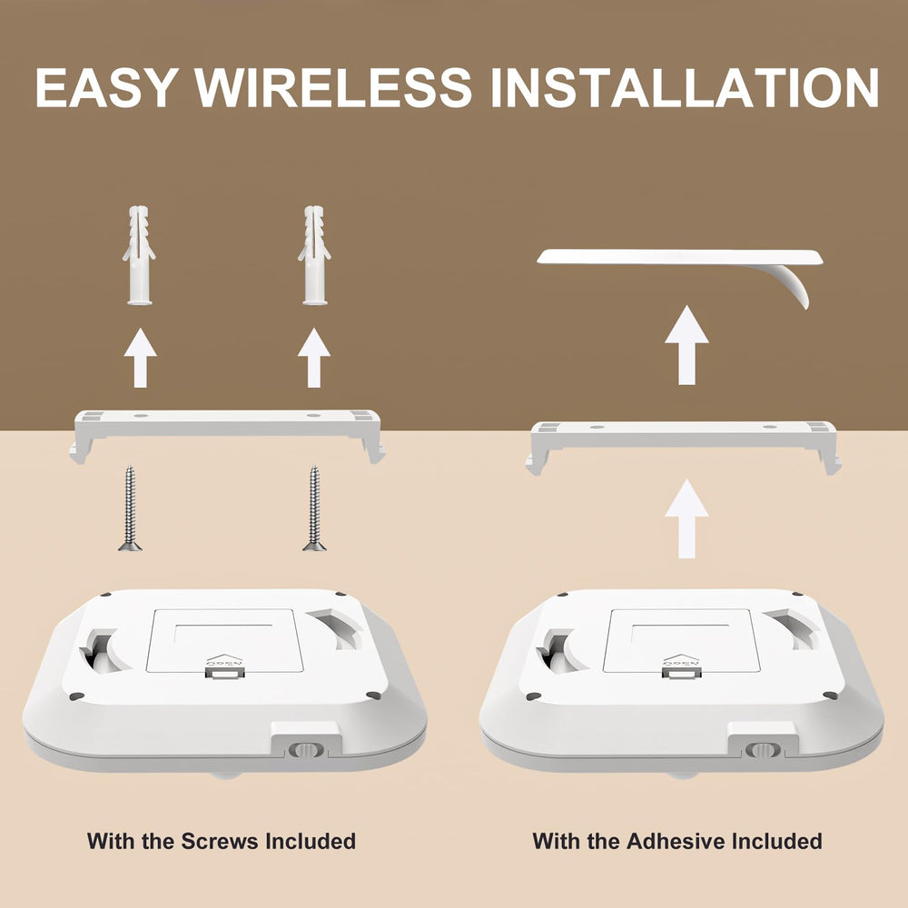 ANOTEK montaje de la lámpara sin cables simplificando instalación