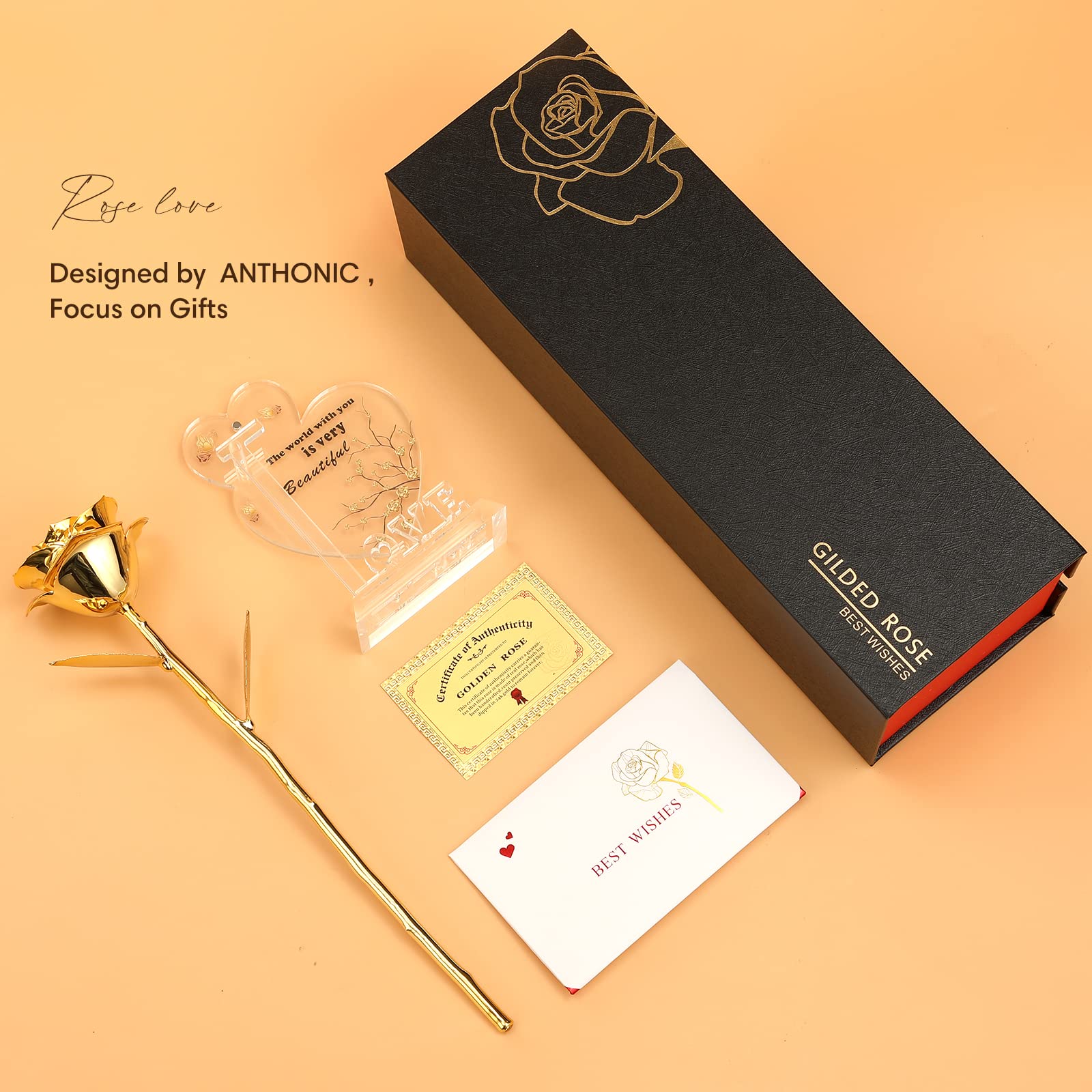 Anthonic primer plano del baño en oro 24K resaltando calidad artesanal