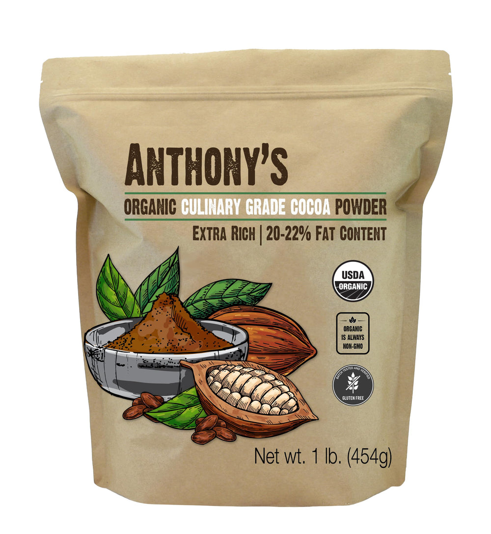 Anthony's envase frontal del producto mostrando marca y tamaño, útil para identificar