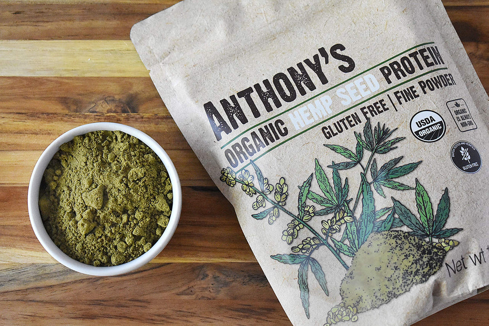 Anthony's proteína de cáñamo en cocina, mezcla versátil para recetas saludables