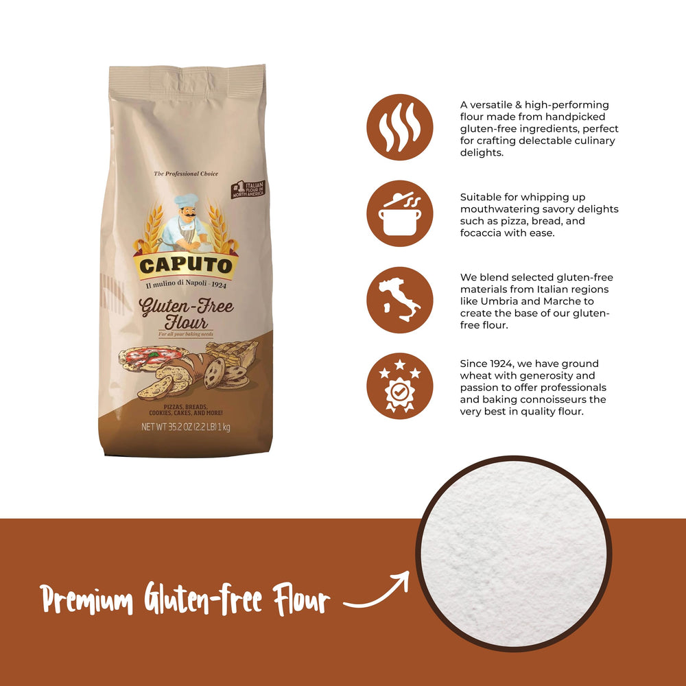 Antimo Caputo etiqueta de ingredientes y datos importantes del producto