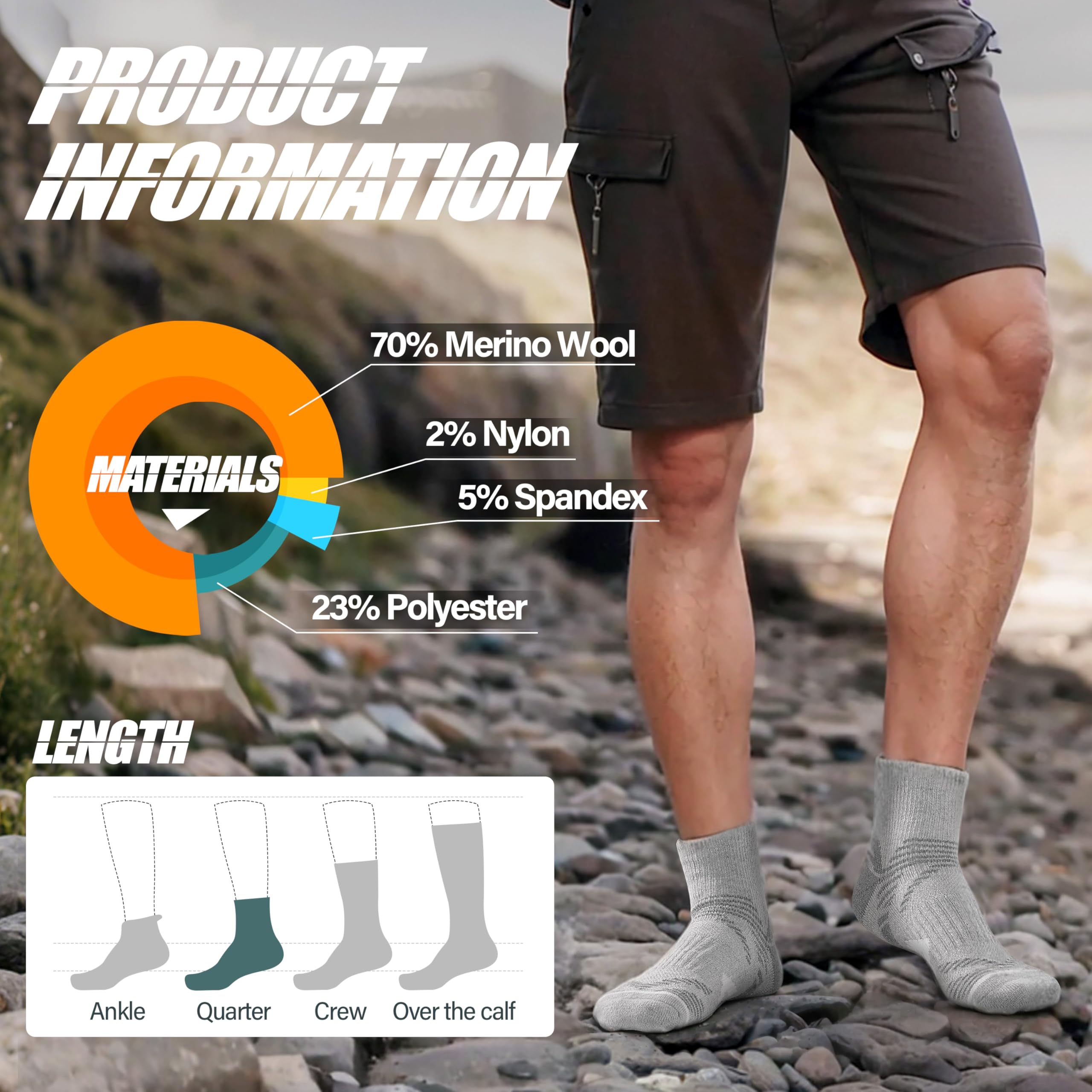 ANTSANG sole cushioning detail showing full-sole padding for impact absorption