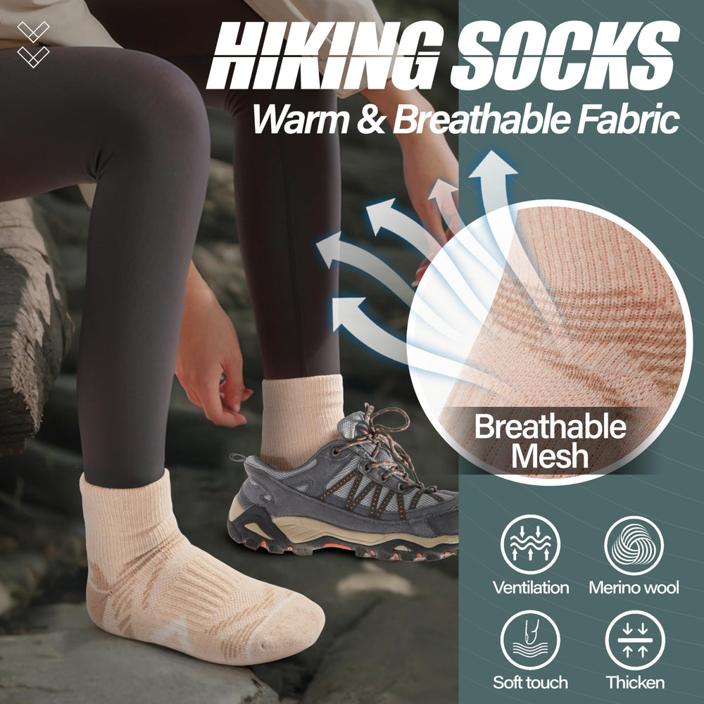 ANTSANG socks styled in outdoor setting conveying comfort on trails and travel