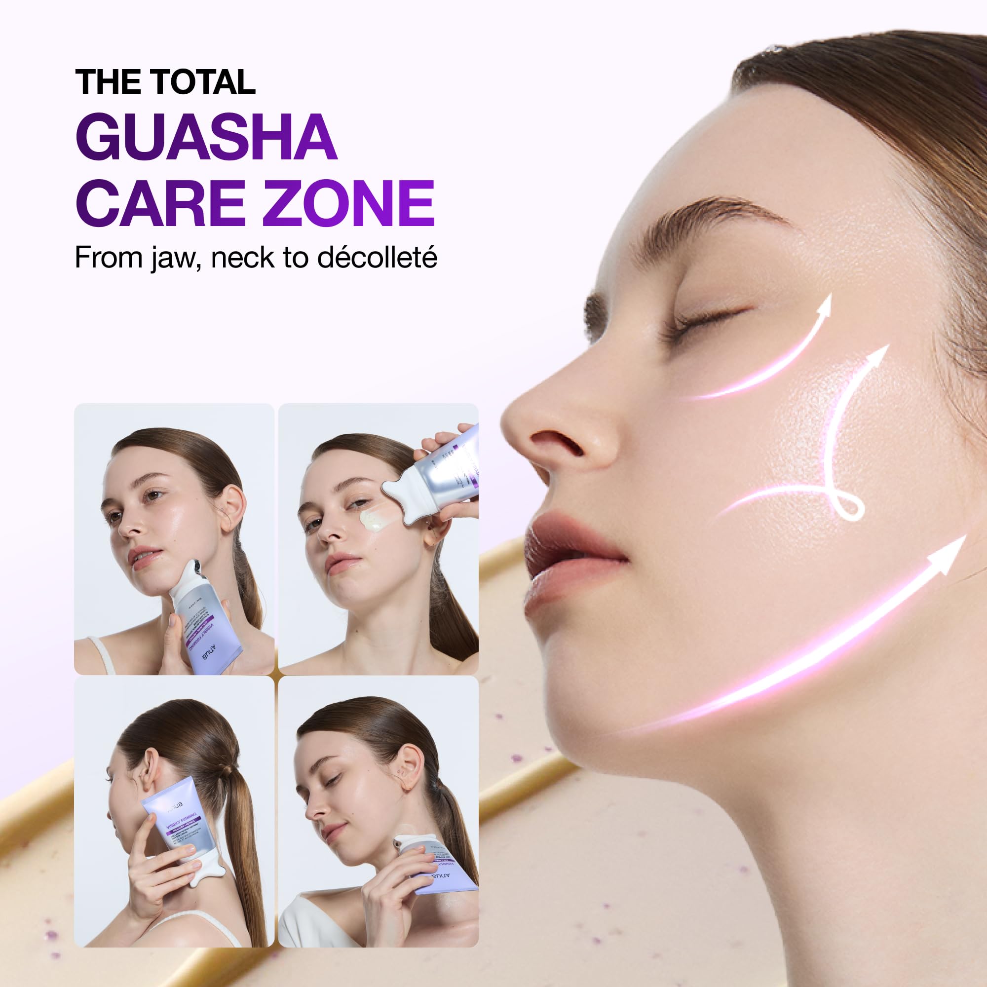 ANUA envase junto a una regla para mostrar tamaño y capacidad 80 ml