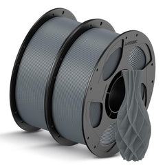 Anycubic carrete frontal gris mostrando orden y fácil alimentación