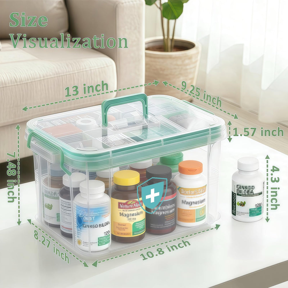 ANYPROLUS bandeja interior con siete compartimentos para mejor organización