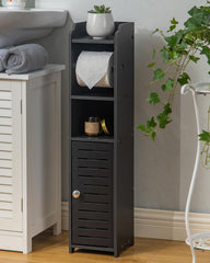 AOJEZOR front view of freestanding holder showing compact footprint and accessibility