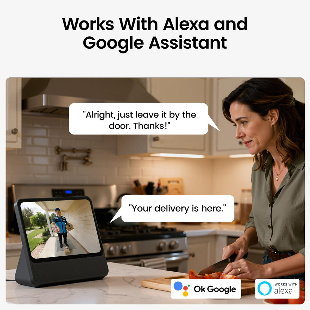 aosu timbre en ambiente real con Alexa, integración y comodidad