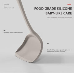 AOTHOD utensils in nonstick pan demonstrating safe scratch-free cooking