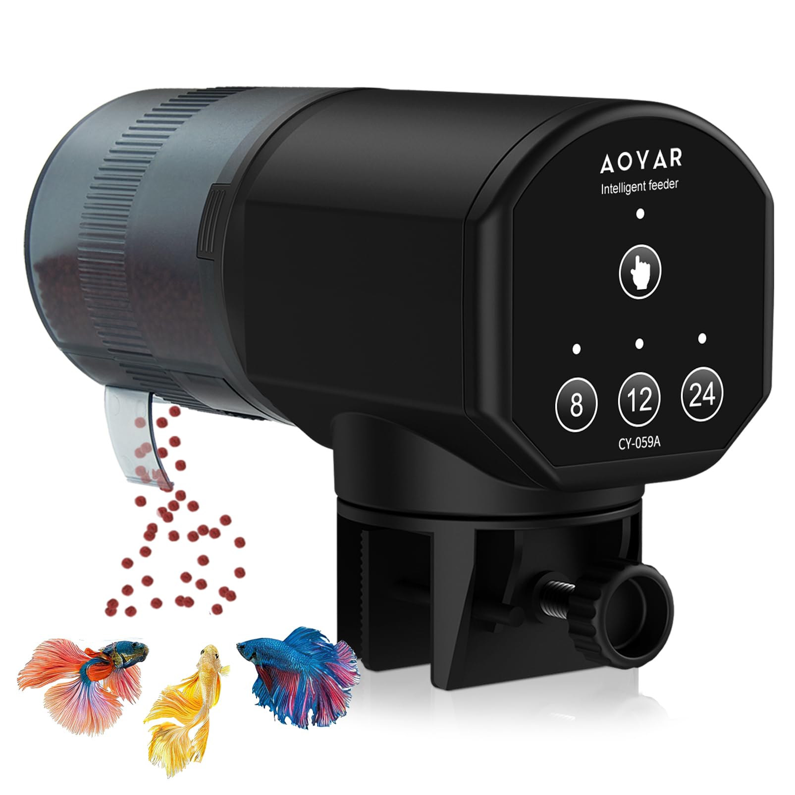 Aoyar vista frontal del dispensador con panel fácil de usar