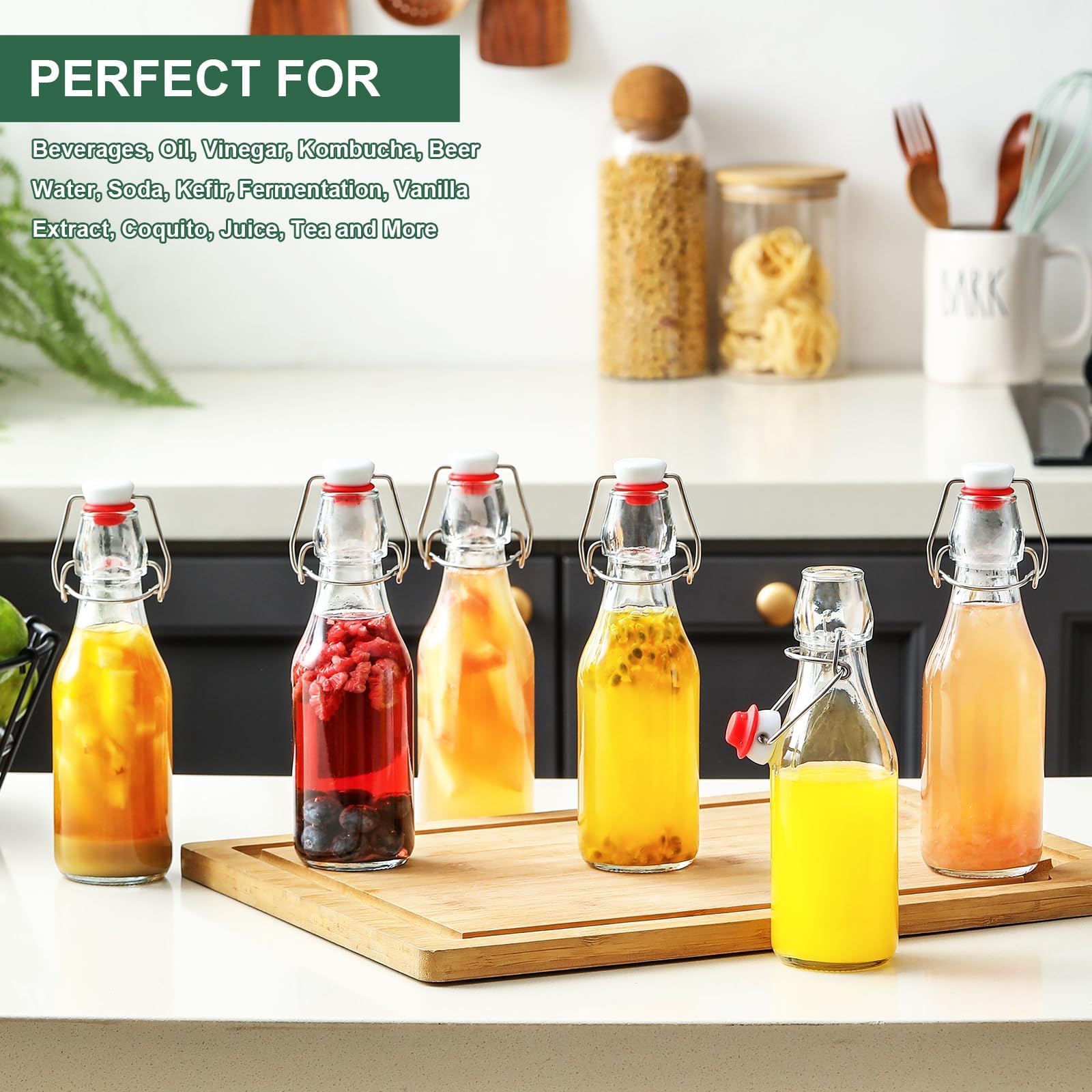 AOZITA etiqueta y contenido visible, ideal para identificar bebidas caseras