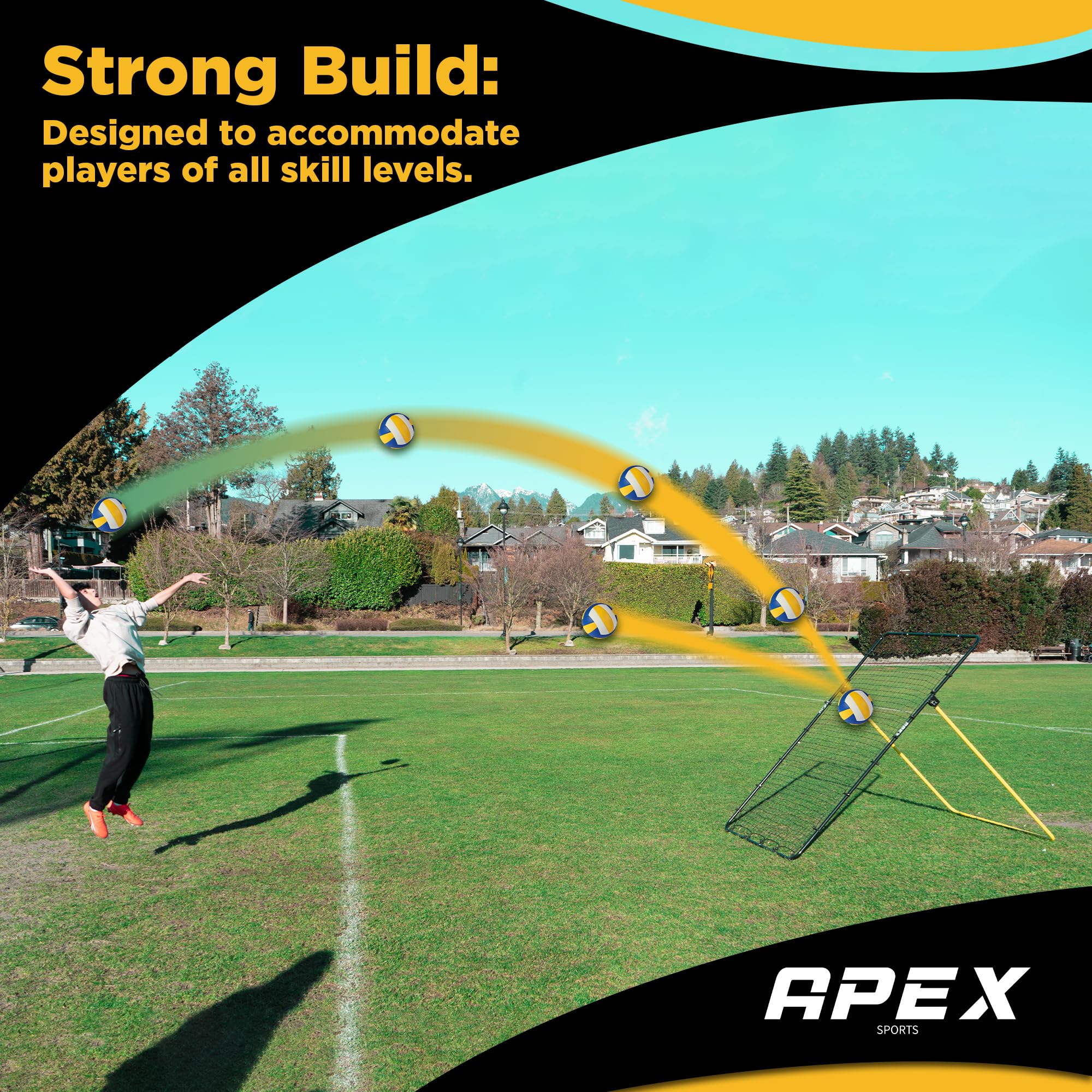 Apex Sports montaje rápido listo en minutos para comenzar entrenamiento
