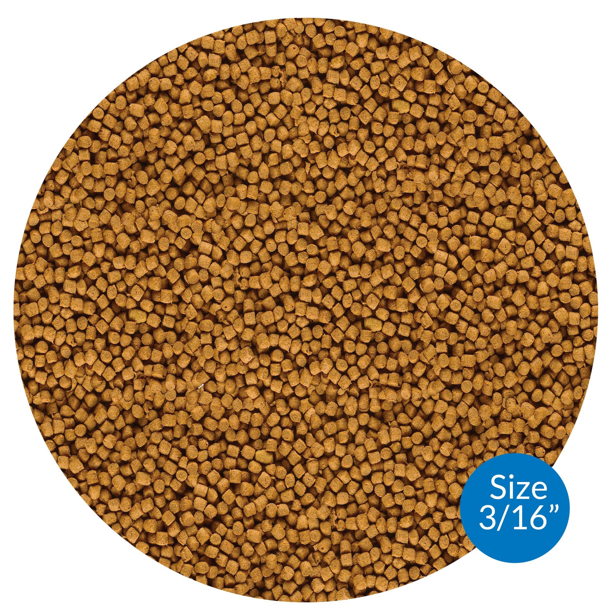 API close-up de pellets mostrando textura que mejora absorción