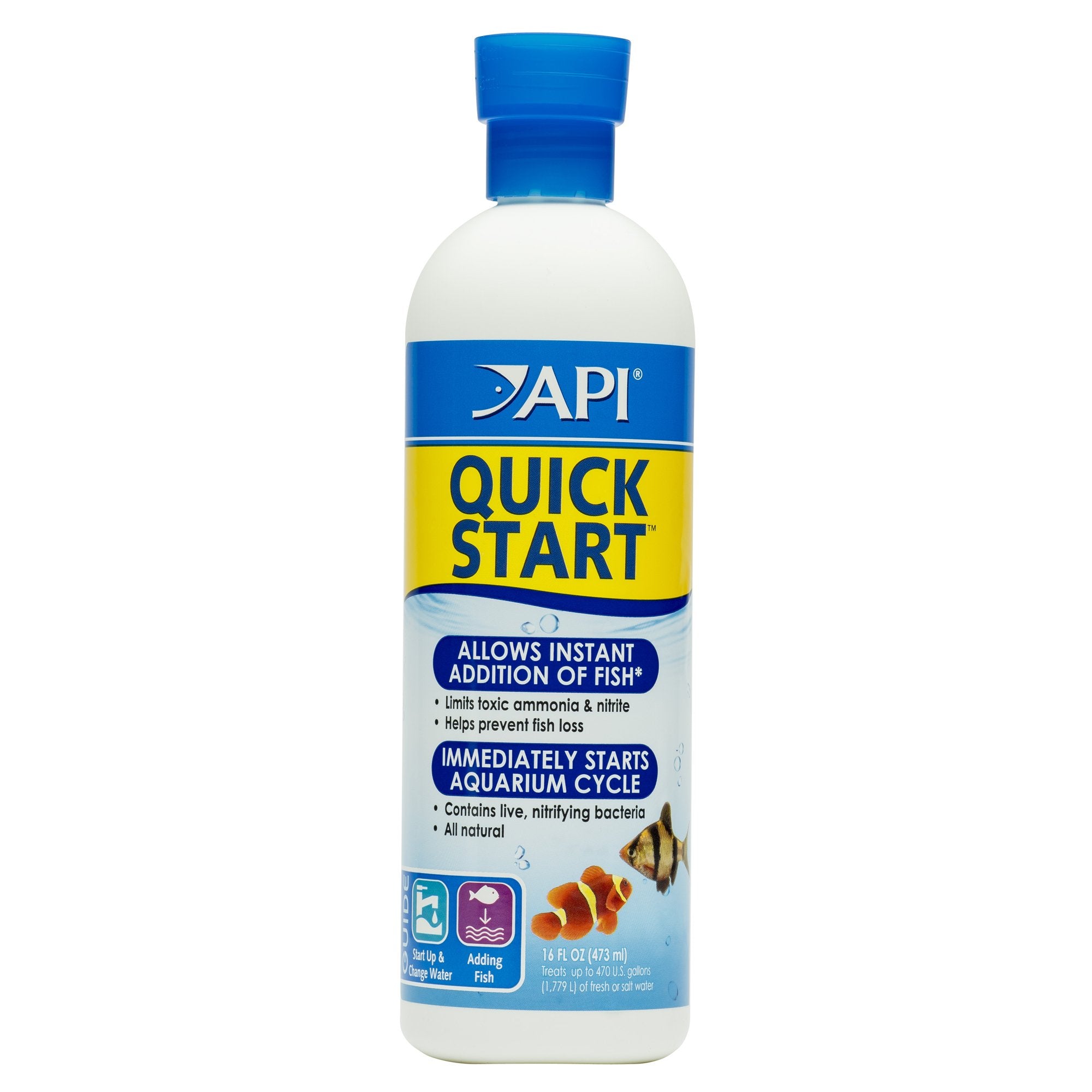 API botella frontal 16 oz mostrando diseño y uso claro