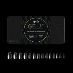 APRÉS caja frontal de Gel‑X Almond mostrando 280 tips, ideal para profesionales