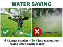 Apt aspersor base estaca metálica fija el equipo con mayor estabilidad
