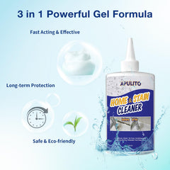 APULITO textura del gel en primer plano demostrando adherencia