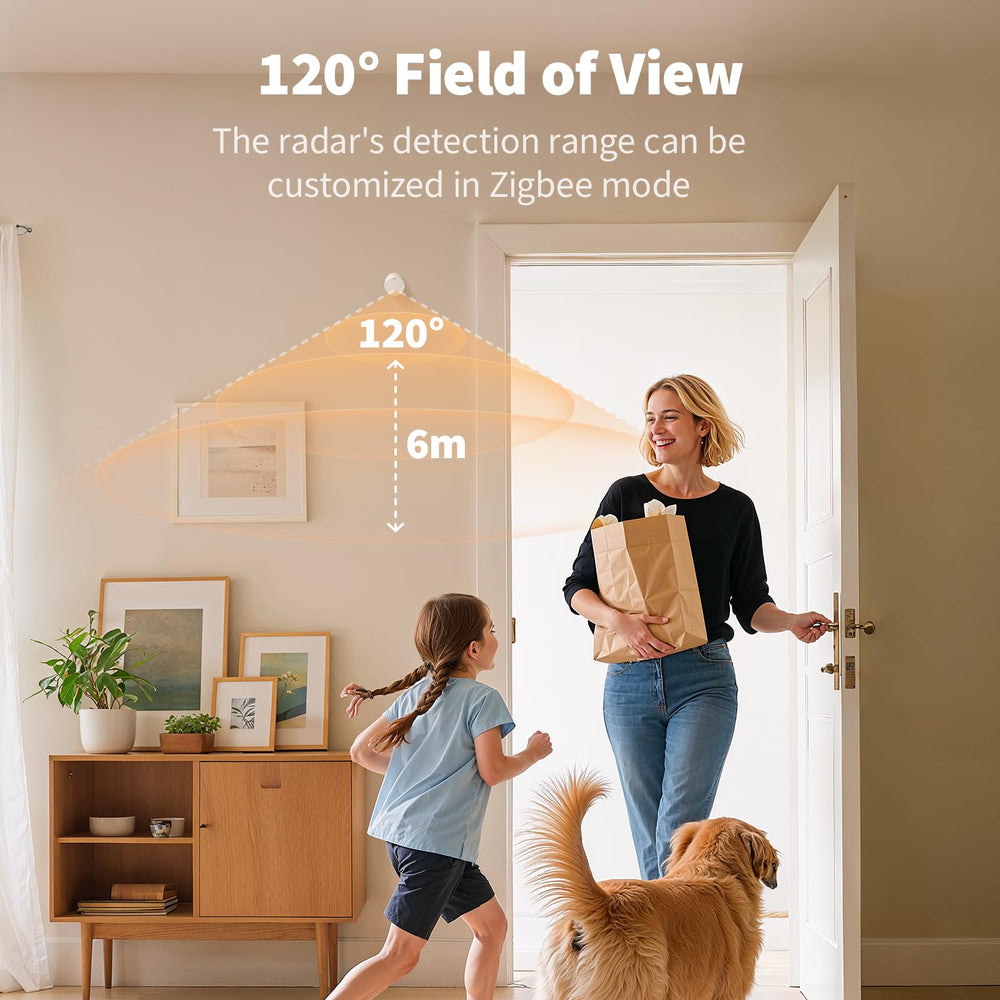 Aqara FP300 en ambiente doméstico integrado con dispositivos inteligentes