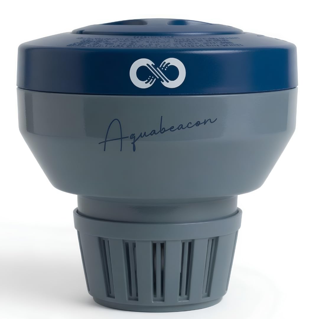 Aquabeacon vista frontal del dispensador con fácil acceso y capacidad grande