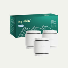 Aquabliss detalle del cartucho con textura para mejor filtración y durabilidad