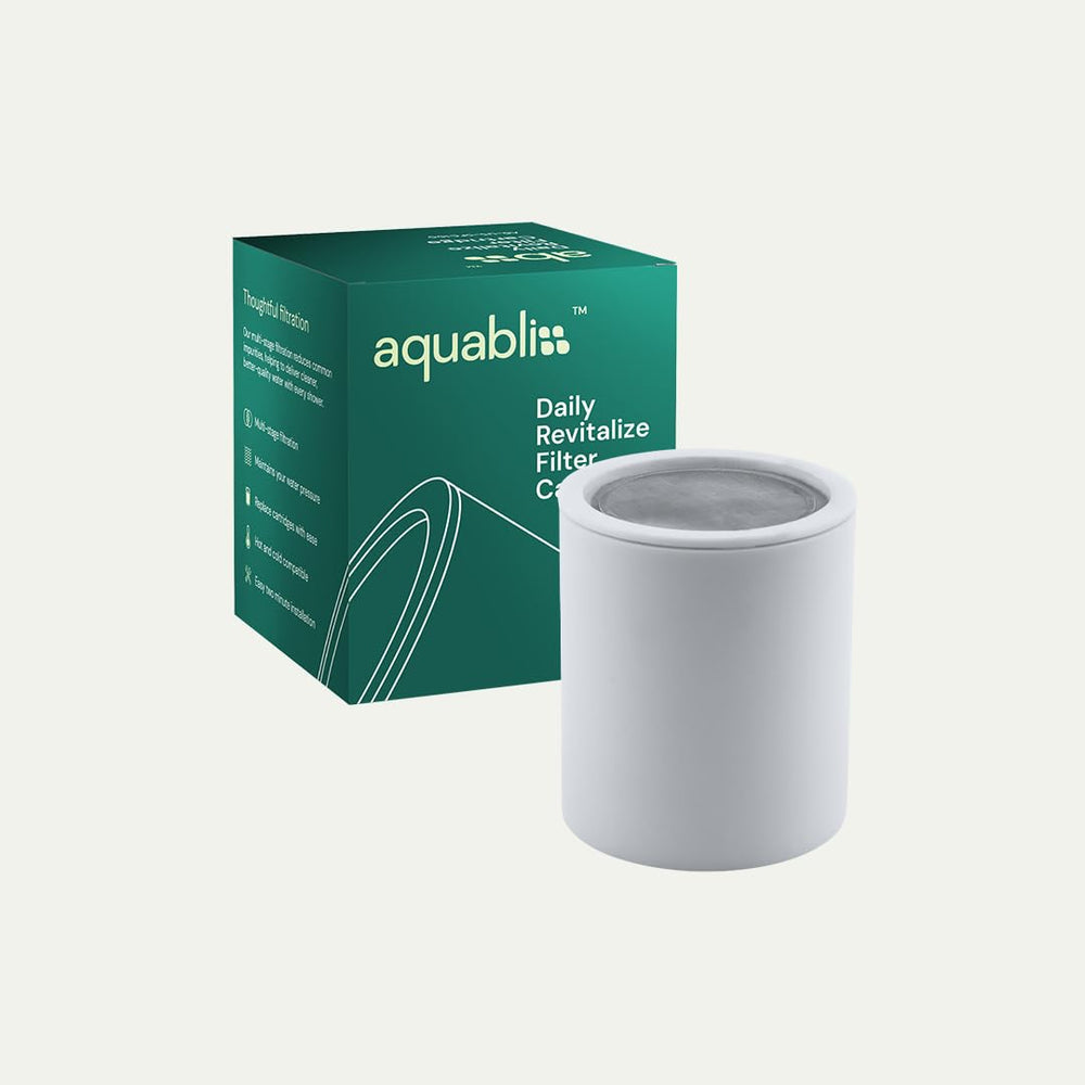 Aquabliss perlas minerales dentro del cartucho para nutrición del cabello