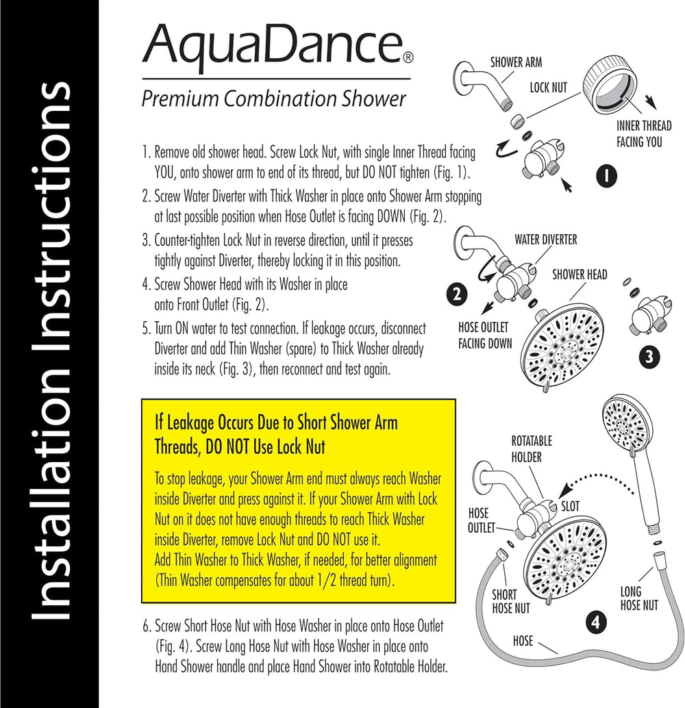 AquaDance instalación en baño renovado, aspecto premium y funcionalidad