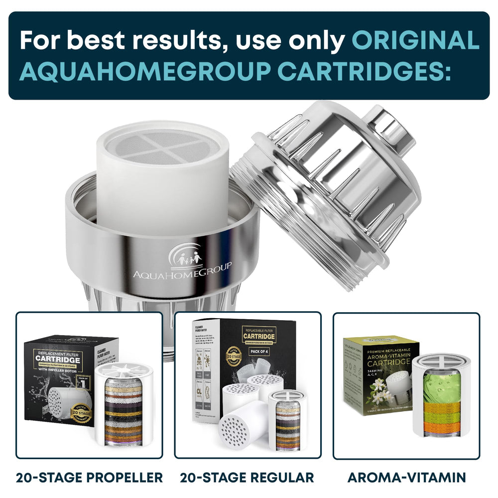 AquaHomeGroup montaje con ducha de mano, compatibilidad universal y flujo constante