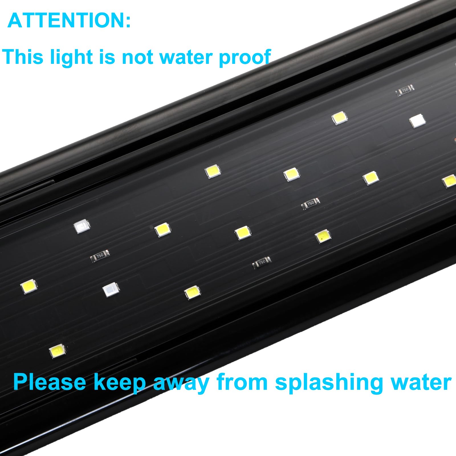 AQUANEAT instalación apoyada en borde de pecera fácil y estable