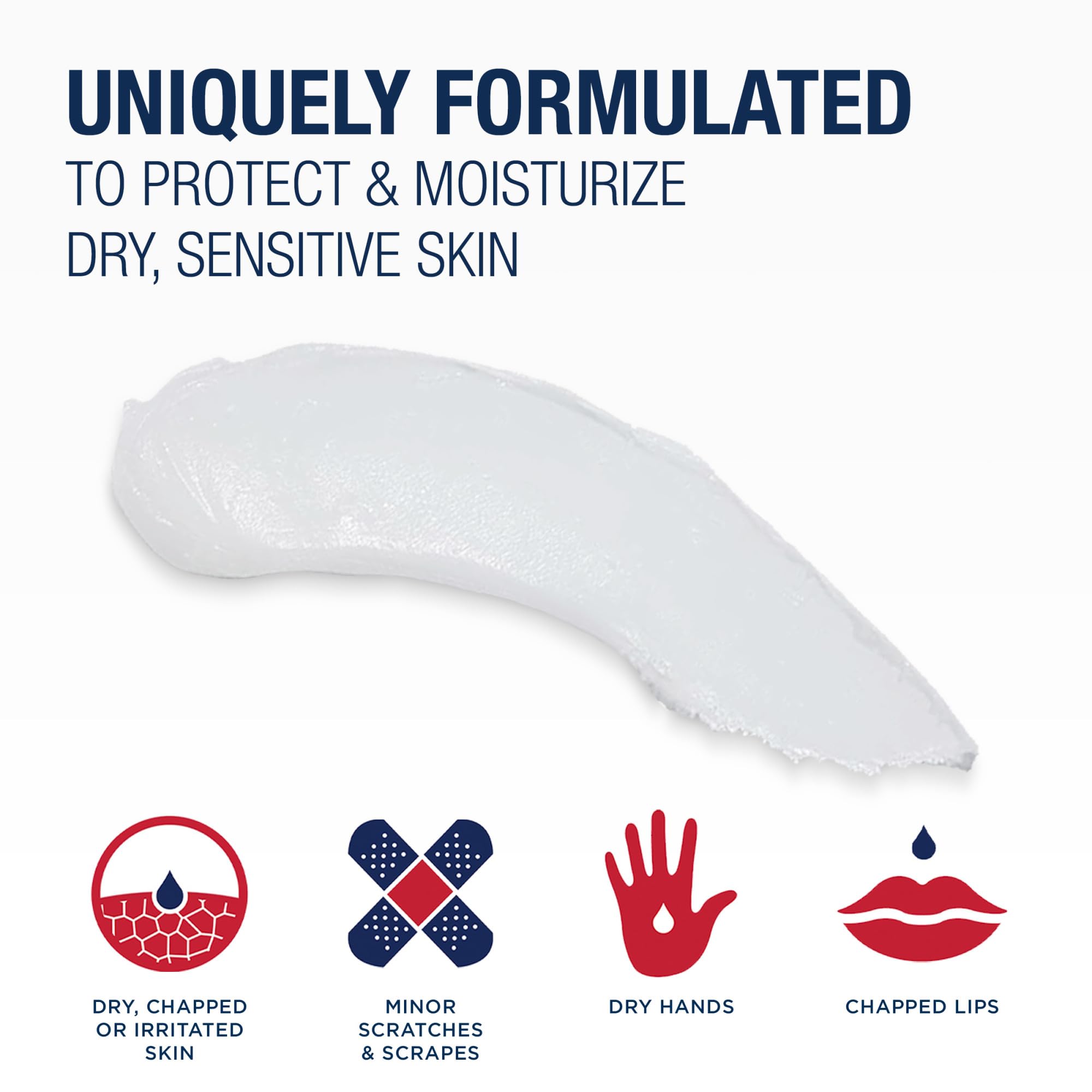 Aquaphor en manos de adulto suaviza manos resecas eficazmente