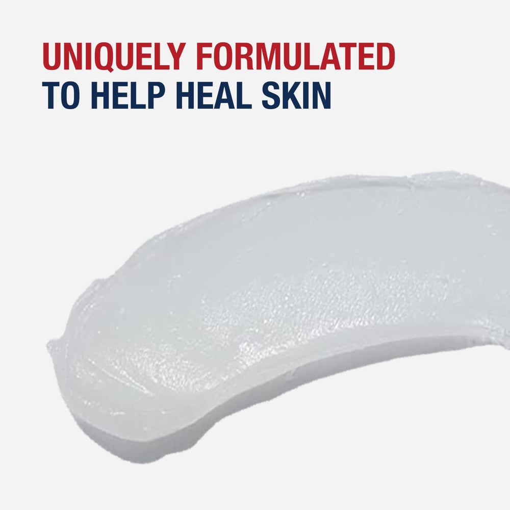 Aquaphor tube open showing smooth ointment texture and gentle protection