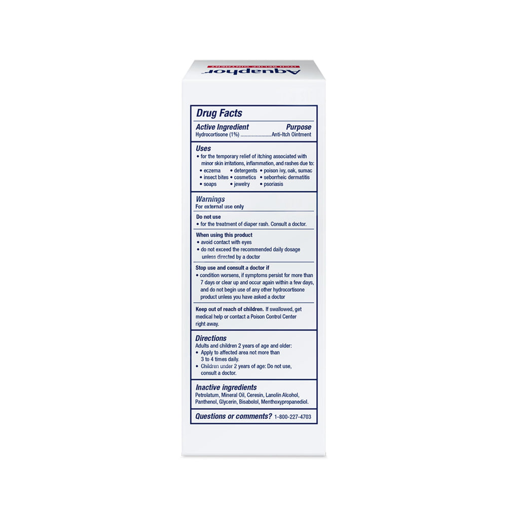 Aquaphor primera plano sobre piel mostrando barrera protectora