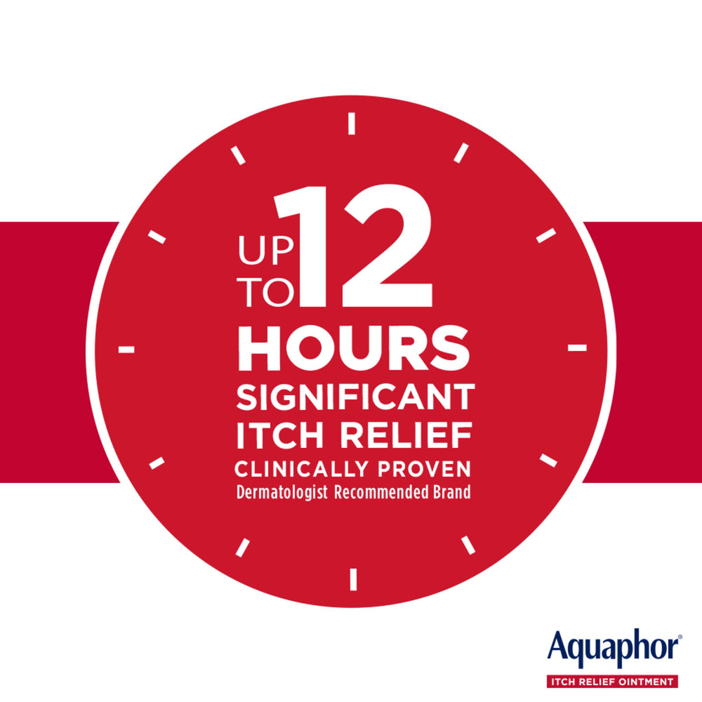 Aquaphor aplicándose sobre picadura de mosquito para reducir picazón