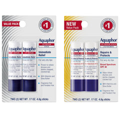 Aquaphor frente packaging mostrando el set y protección confiable