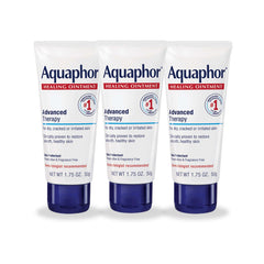 Aquaphor multipack frontal mostrando tres tubos para hidratación efectiva
