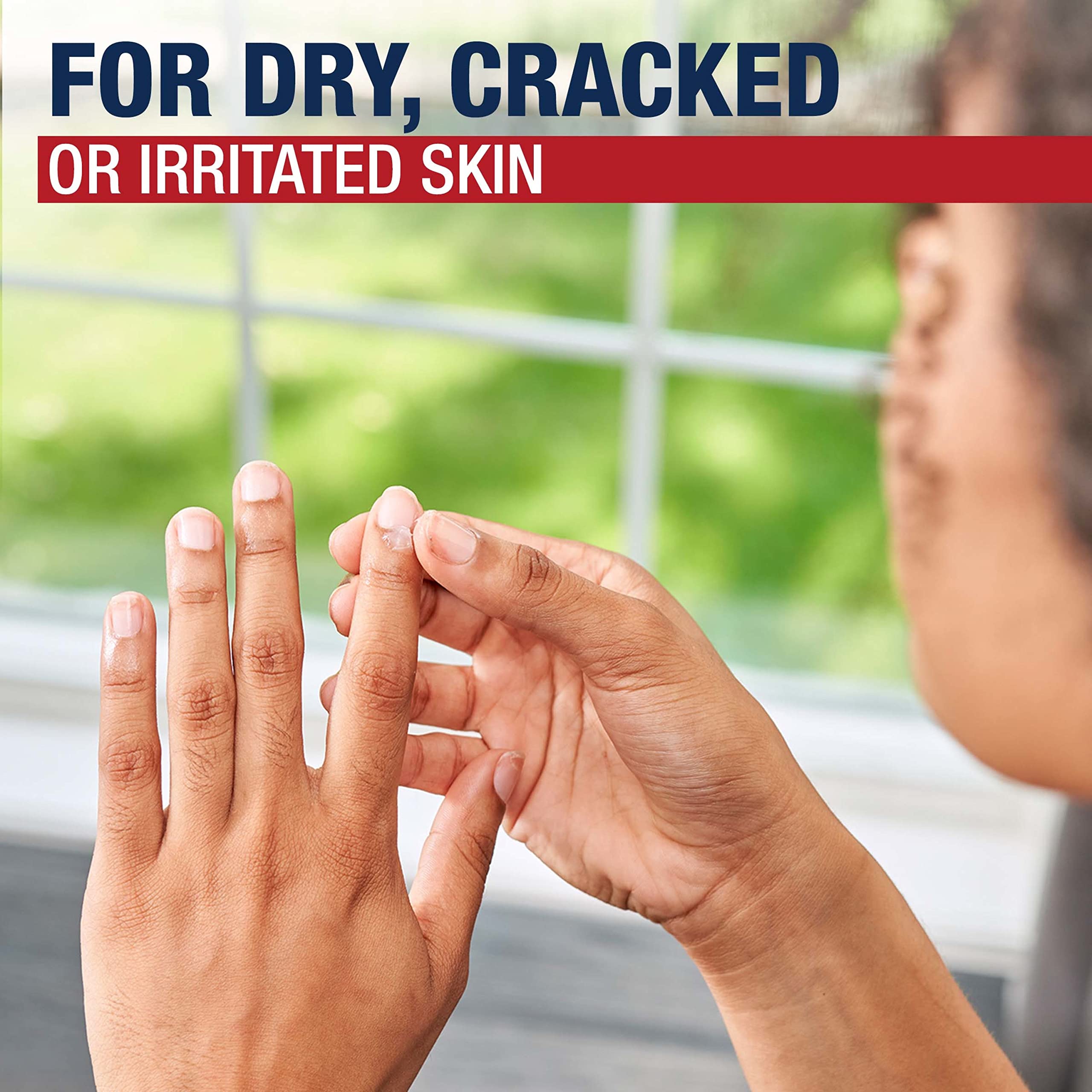 Uso de Aquaphor en labios agrietados para restaurar suavidad