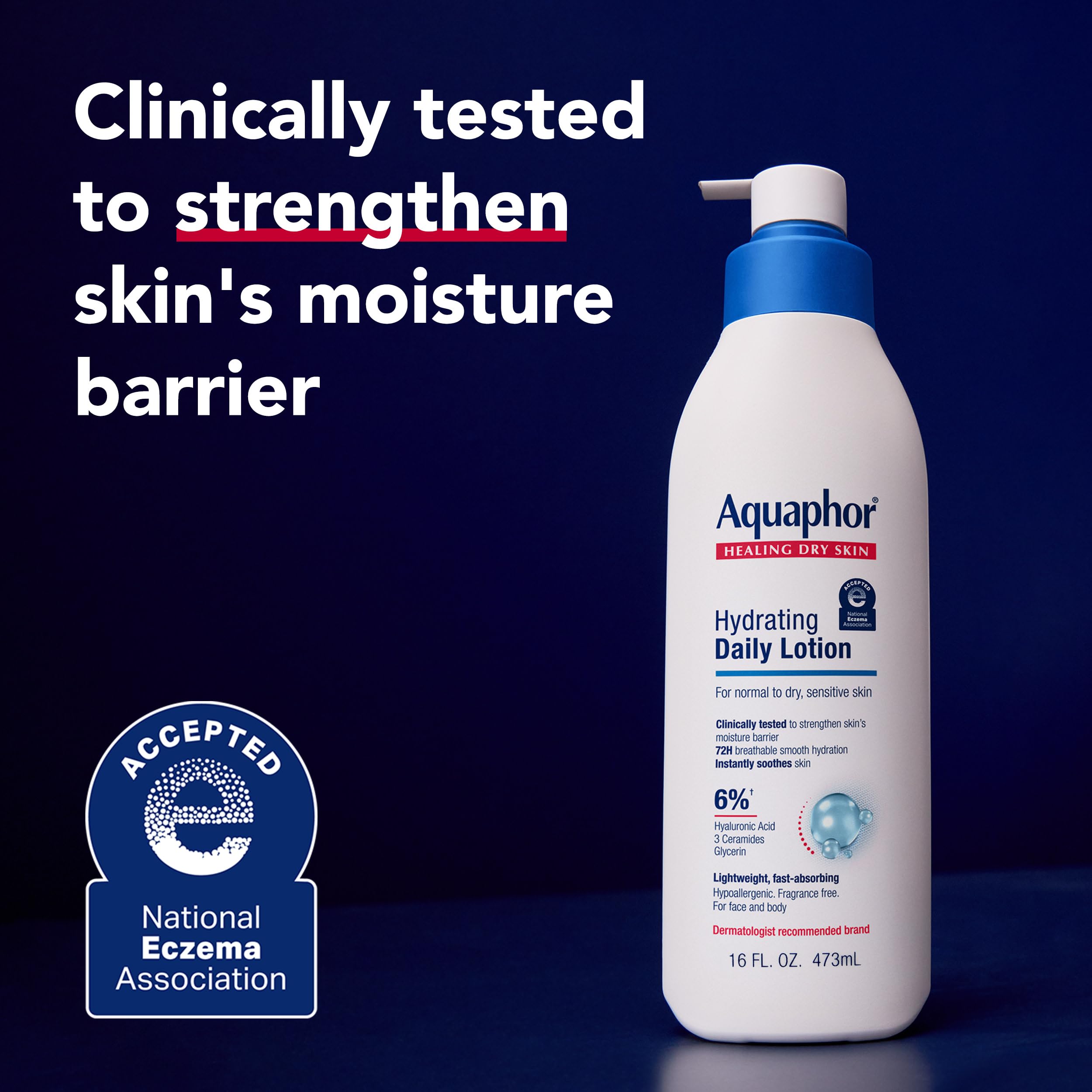 Aquaphor uso facial que aporta hidratación visible y ligereza
